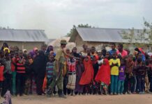 How this 19-year-old fell prey to human traffickers Young refugees at Kenya’s sprawling Dadaab refugee complex are seen during a visit from Nobel laureate Malala Yousafzai.