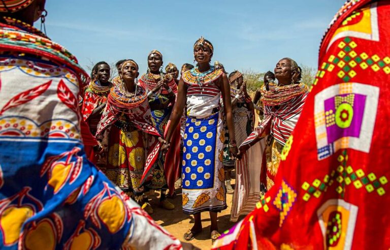 The village where men are banned