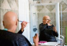 Sometimes your locks run out Bald facts: Lebo Ramafoko
