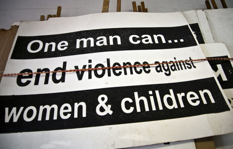 Abused women in violent spiral