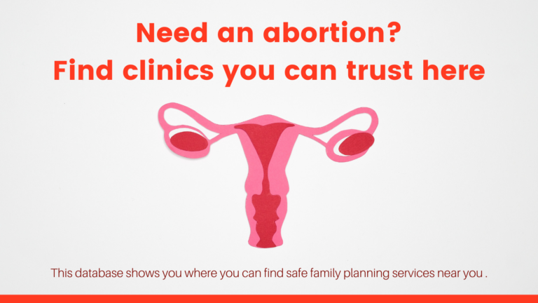 Need an abortion? Find clinics you can trust here