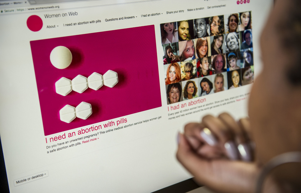 Making waves: Women on Web offers an online portal that dispatches an abortion pill to people across the world.