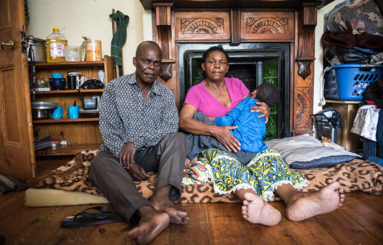 ‘The baby fell, but I just kept running’