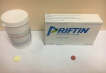 World Health Organisation guidelines for managing and treating latent TB Image of 3HP TB drug combo