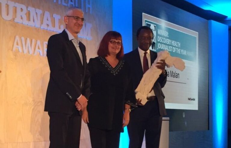Bhekisisa scoops top health journalism award – again