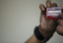 Myths and methadone: Will Egypt’s laws bend to the rising tide of drug abuse? A man takes a dose of methadone at Ar Rahman mosque in Kuala Lumpur