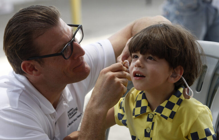 Giving deaf babies the gift of language