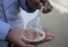 The female condom: Soft, stimulating and sexy sheaths open up a new world for couples The V