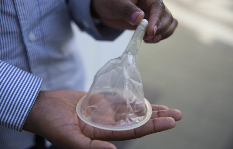 The female condom: Soft, stimulating and sexy sheaths open up a new world for couples