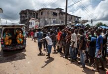 Ebola and Zika epidemics are driven by pathologies of society, not just a virus Volunteers arrive to pick up bodies of people who died of Ebola in the 2014-2015 outbreak.