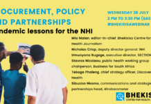 COVID lessons for South Africa’s National Health Insurance