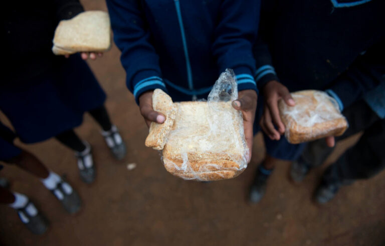 School feeding schemes help to grow young minds