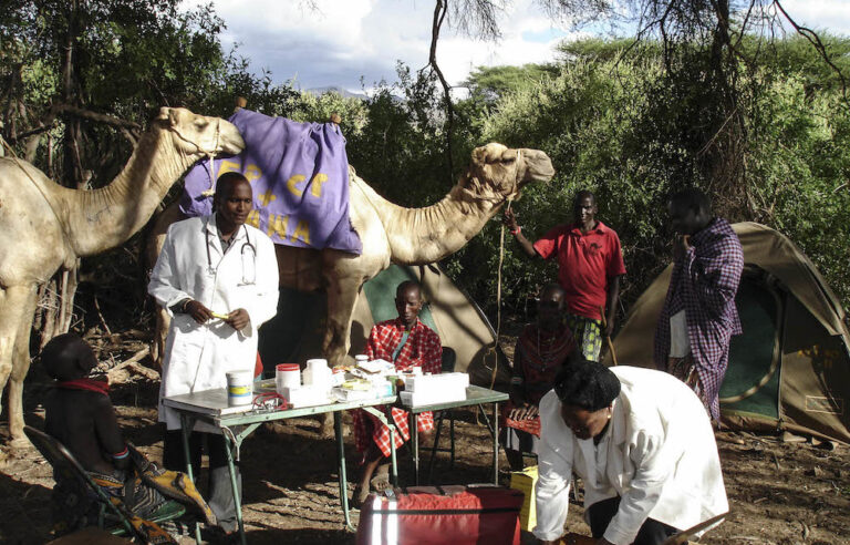 In rural Kenya, camel clinics bring much needed care to those who need it