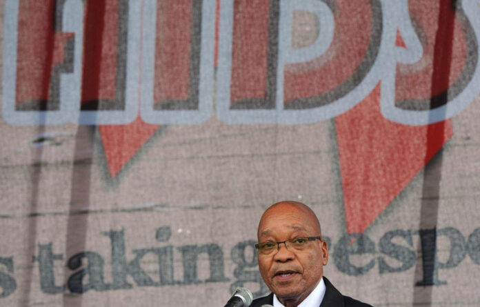 Jacob Zuma's political leadership on HIV and Aids is inconsistent.
