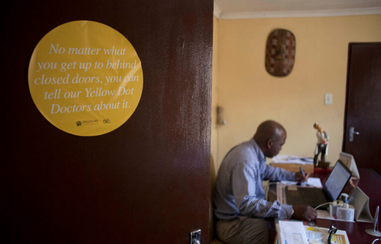 A group of doctors is breaking down barriers one dot at a time