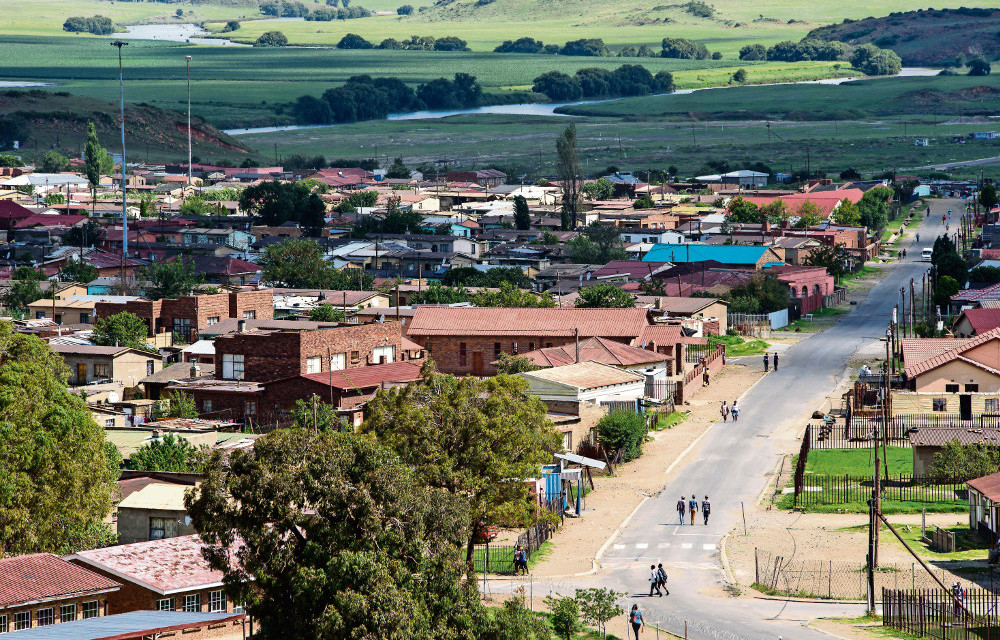 A bridge too far: Patients travel to Standerton from as far away as 30km away to visit the government clinic there.