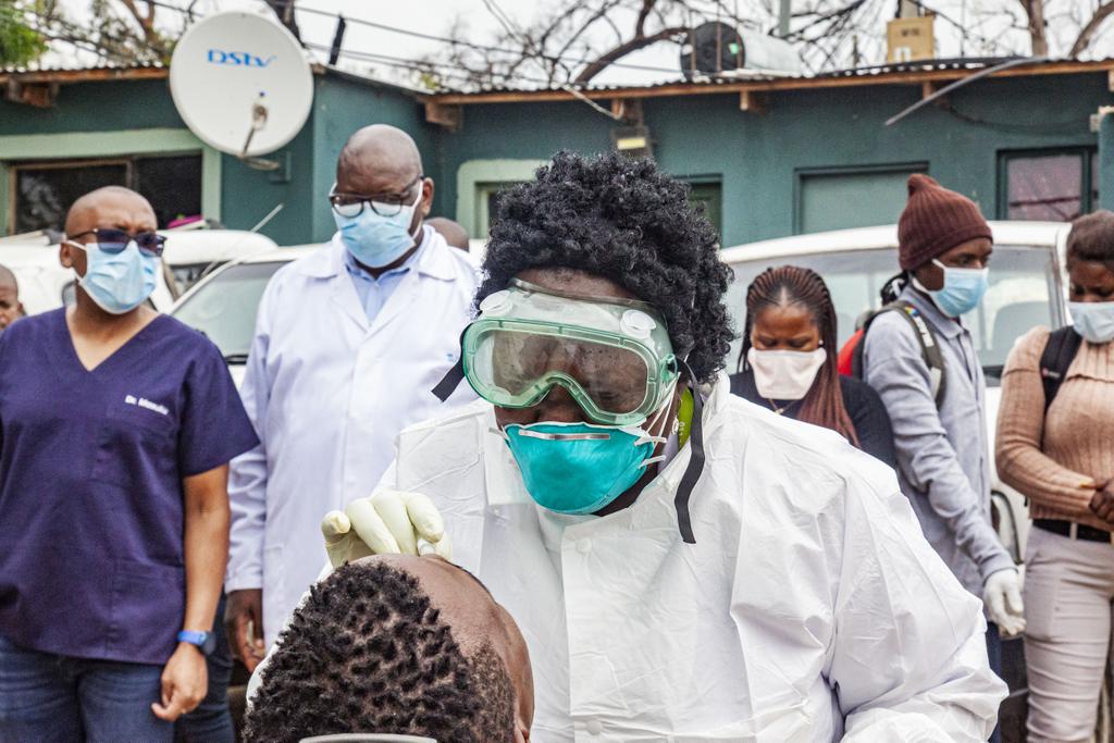 Alex coronavirus screening Gauteng health department
