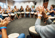 African drumming: New rhythm in therapy African drumming can help treat people with depression and other mental illnesses.