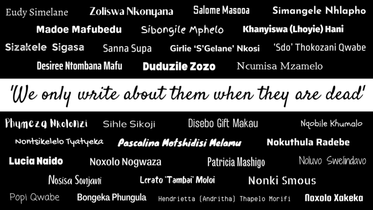 ‘We only write about them when they are dead’: Hate killings of black lesbians in South Africa