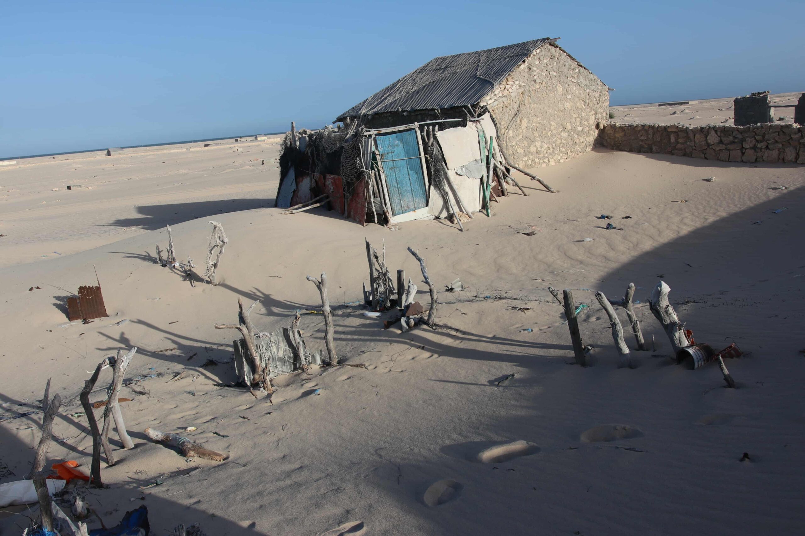 Seaside towns swallowed by sand: Somalians battle with climate change