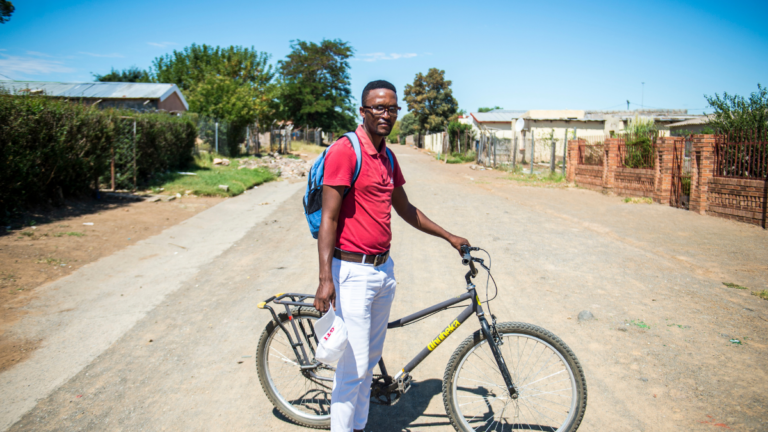 #SliceOfLife: I get R7 for every ARV parcel I deliver to patients on my bike